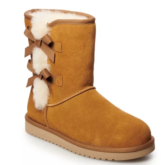 Koolaburra by UGG K Victoria Short Chestnut 5 NWT - Picture 13 of 13